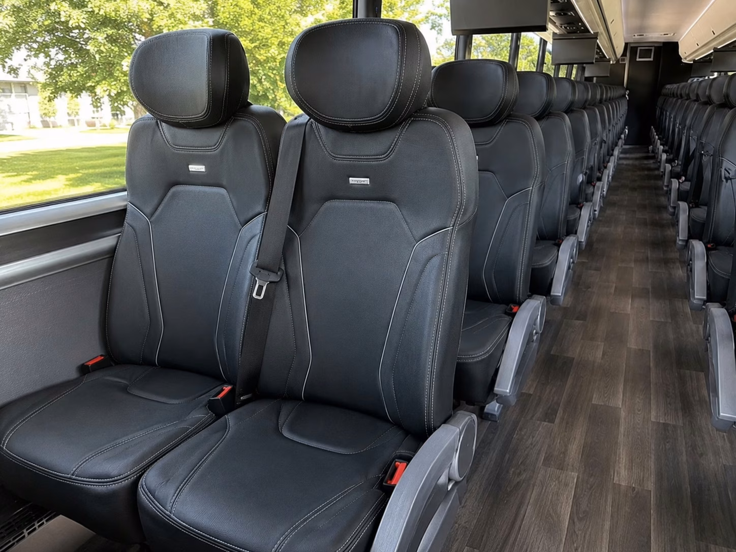 how bus type changes charter bus prices in san rafael california