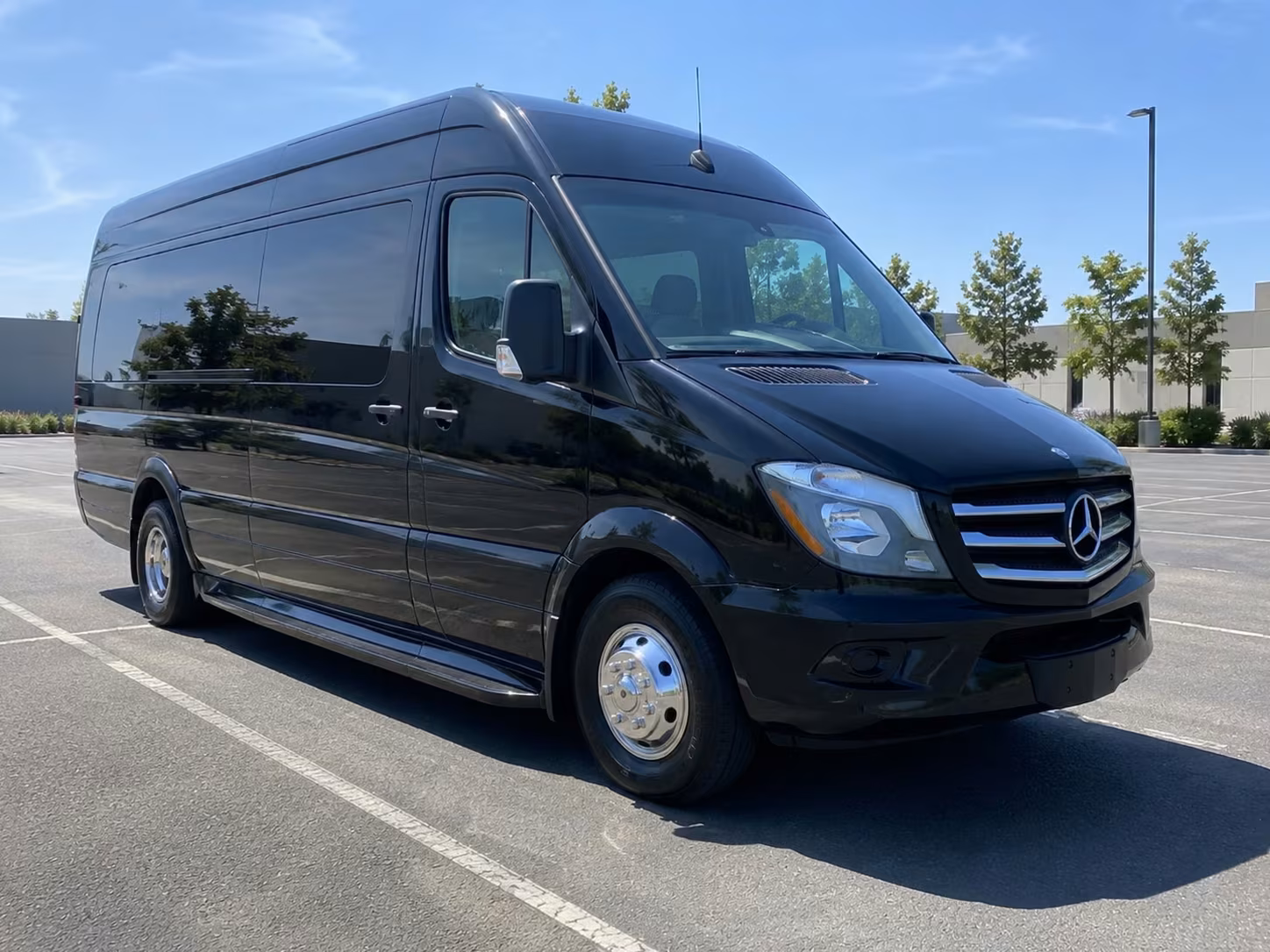 san rafael sprinter van rental with driver