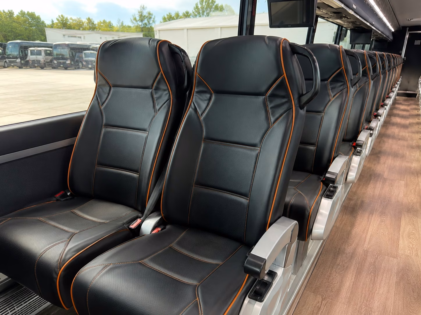 san rafael wedding shuttle buses between hotels and venues