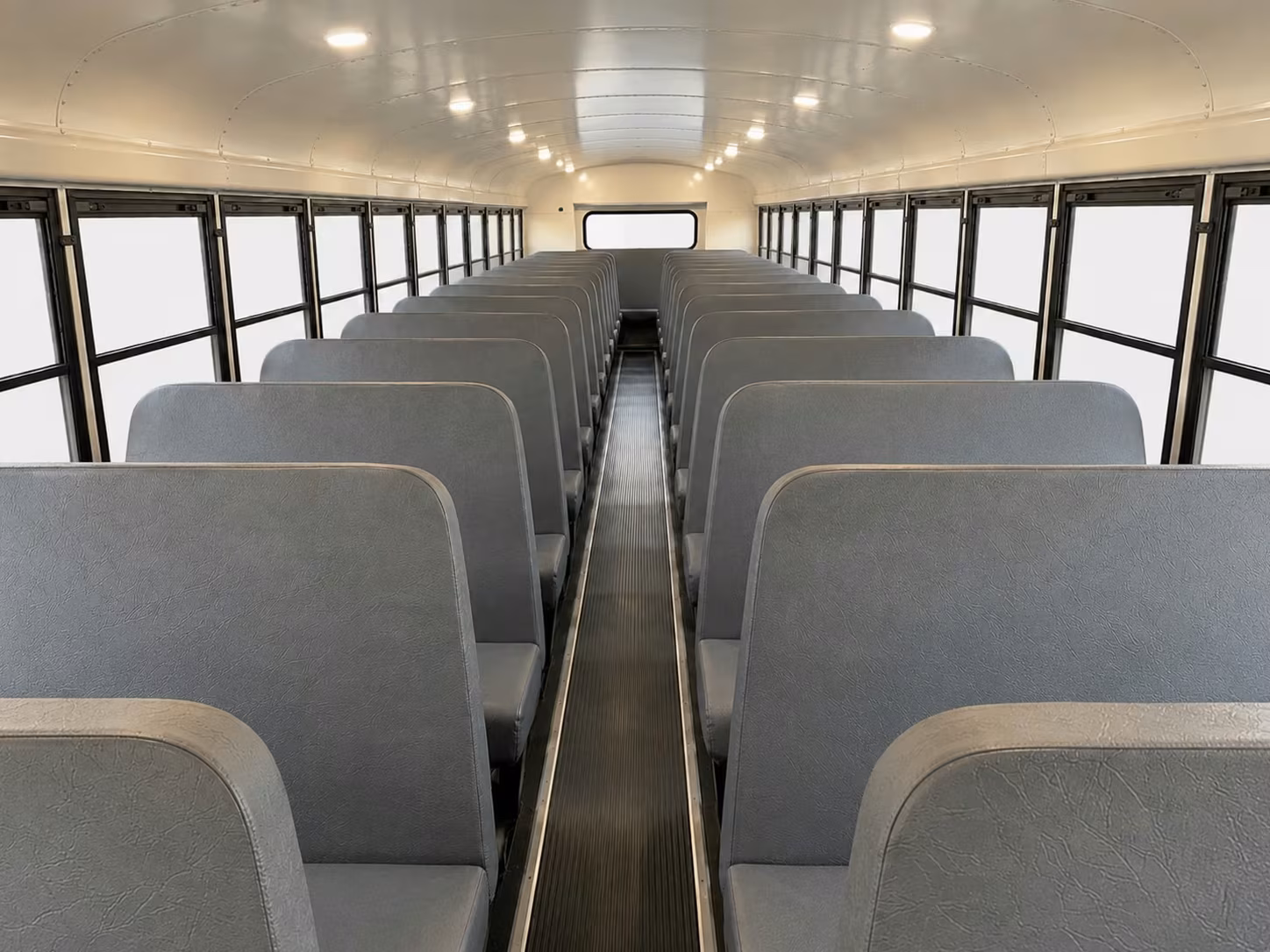school bus interior
