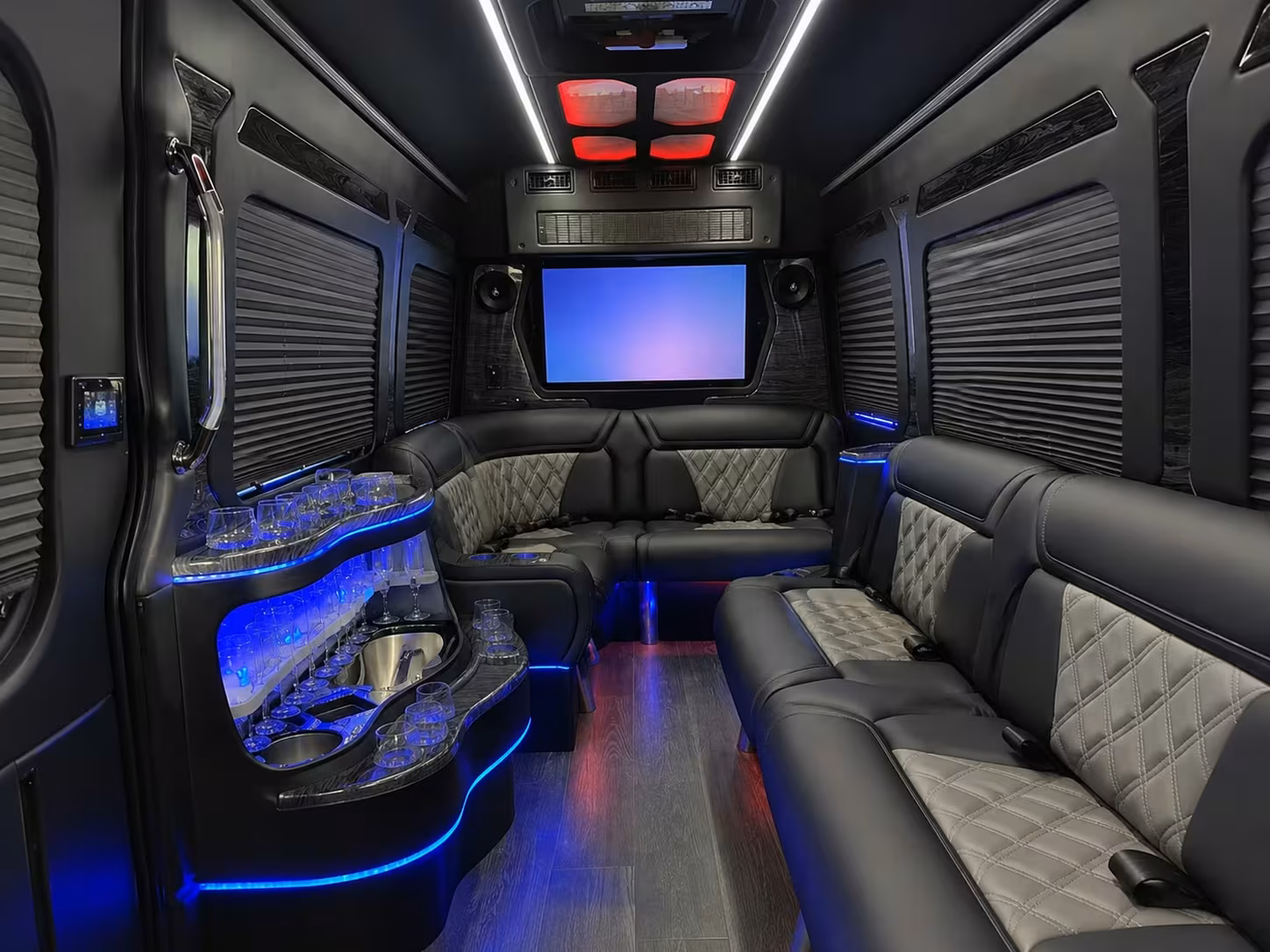 sprinter van prom transportation for small san rafael groups