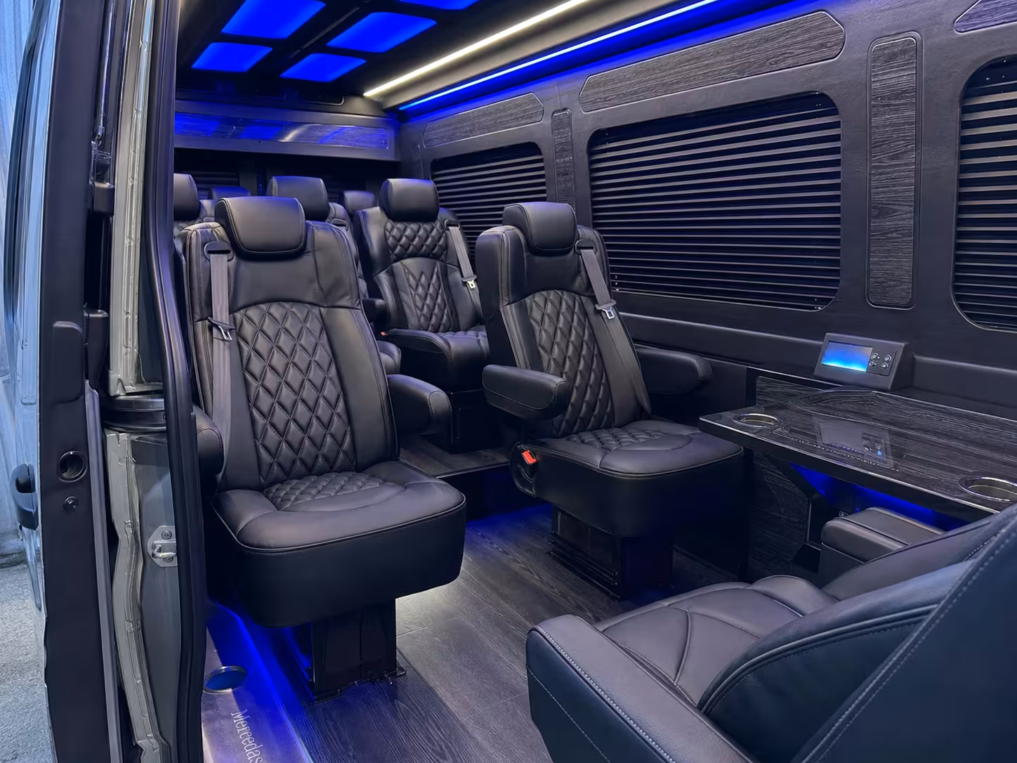 sprinter van transportation for groups and events across san rafael