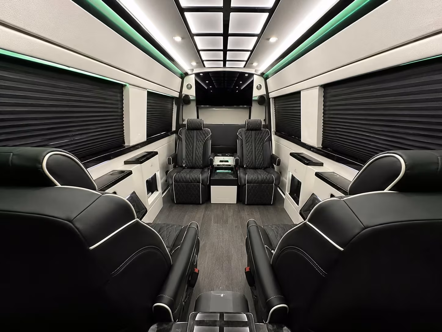 sprinter van with driver interior